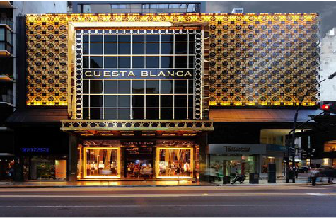 咸阳门头设计与商业空间的纽带。