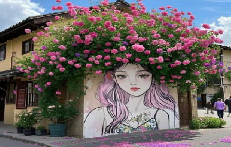 咸阳怎么设计网红打卡墙绘