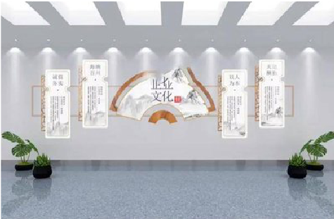 咸阳企业文化墙设计的核心要素。