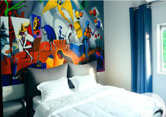 咸阳对于酒店的墙体彩绘而言更注重哪些方面？