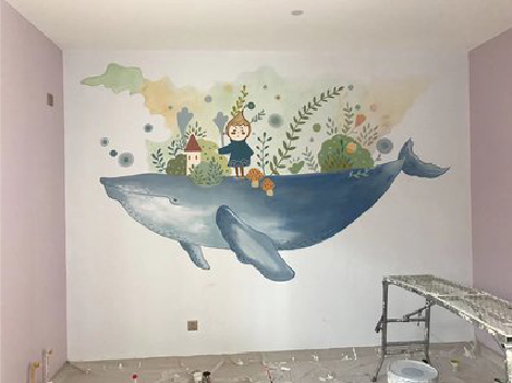 咸阳手绘墙的特点及优势。